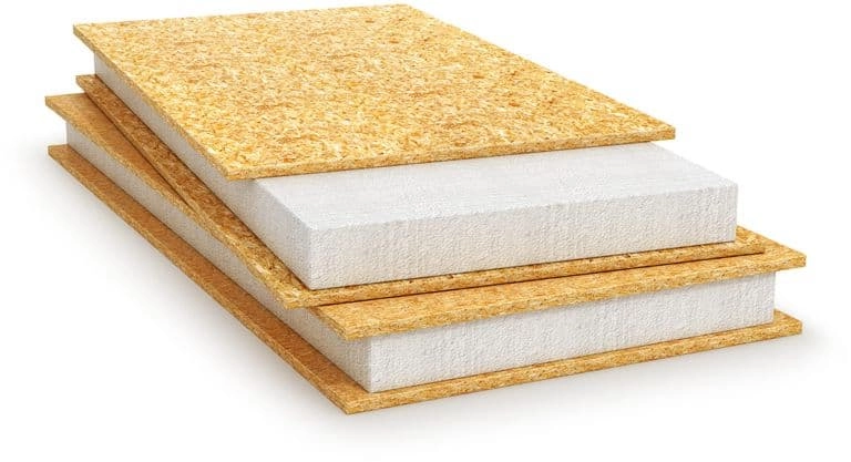 OSB + Polystyrene SIP Panels